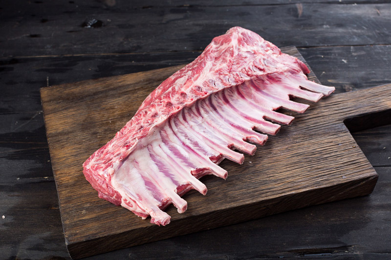 Корейка с ребрами вырезать корейку с рёбрами