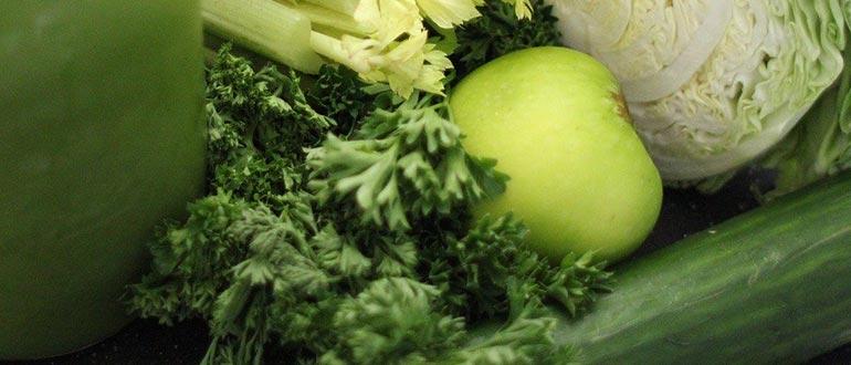 яблоки с овощами диета